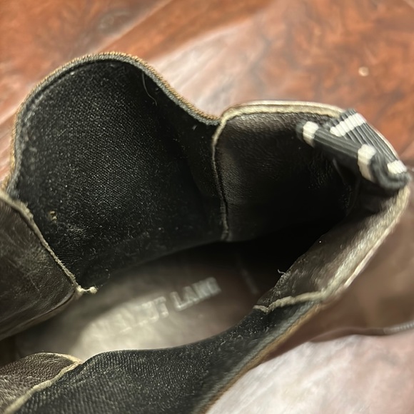 Helmet Lang brown Italian leather booties. - Picture 8 of 8